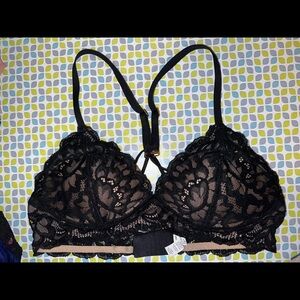 Aerie Black Lace Bralette